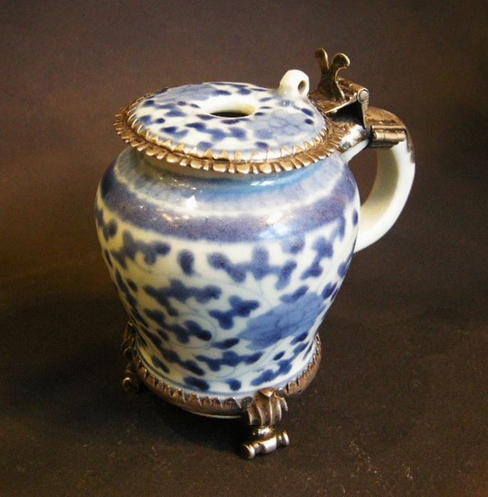 Mustard pot porcelain &quot;blue and white&quot; | MasterArt
